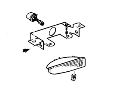 GM 12336086 Lamp Asm, Front Fog (R.H. Oldsmobile)