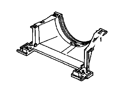 GM 15685906 Shroud-Radiator Fan Lower