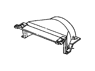 GM 15973614 Shroud-Radiator Fan Upper
