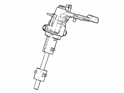 GM 55598090 Housing Asm-Shift Control (W/ Shaft Control Shaft)