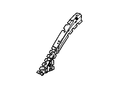 GM 96474346 Weatherstrip Pillar Reinforcement