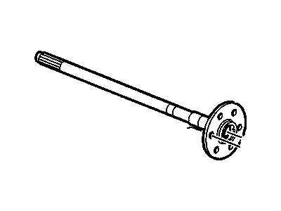 GM 88982528 Shaft Asm, Rear Axle