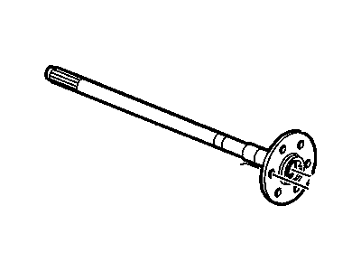 GM 19167836 Rear Axle Drive Shaft