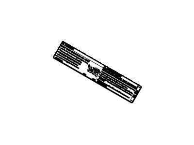 GM 20889265 Air Bag Label