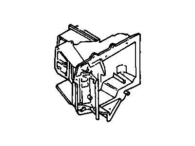 GM 52456174 Case, Evap Outlet W/Valve & Separator