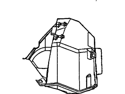 GM 25719250 Housing Asm-Air Cleaner Lower