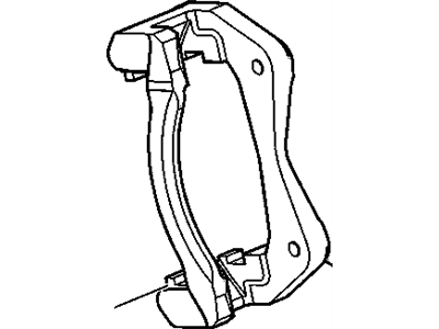 GM 18029829 Caliper Support