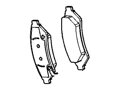 GM 19242606 Pad Kit, Front Disc Brake