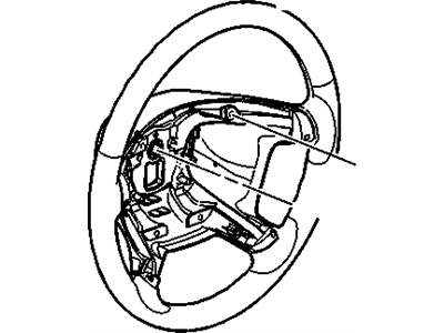 GM 22947775 Steering Wheel