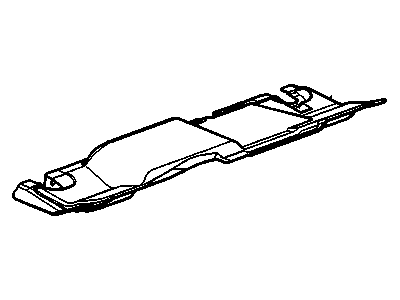 GM 22817858 Insulator, Rear Compartment Floor Panel