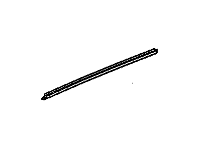 GM 20457657 Weatherstrip, Front Side Door