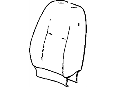 GM 20843355 Seat Back Cover