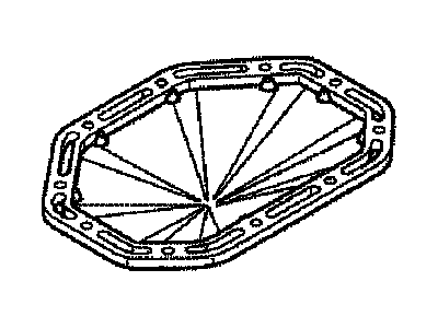 GM 90345227 Gasket-Differential Gear Dichtung-Ausgl