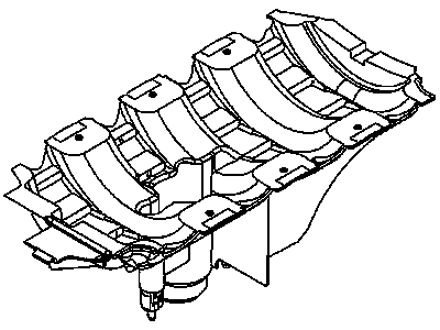 GM 55353308 Oil Pan Baffle