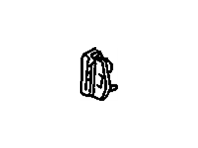 GM 12353912 Guide, Front Side Door Window