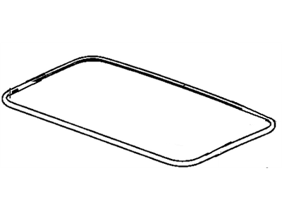 GM 22815954 Glass Weatherstrip