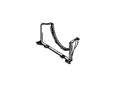 GM 14010526 SHROUD, Radiator Fan Shroud