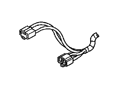 GM 12110753 Connector, Inline-To Rear Lamp Harness *Black