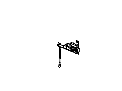 GM 22153638 Sensor Asm, Electronic Suspension Rear Position (W/ Rear Vertical Accelerometer)