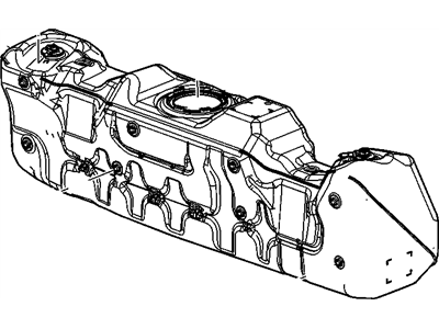 GM 25901689 Fuel Tank