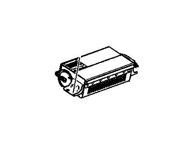 GM 15930189 Airbag, Instrument Panel