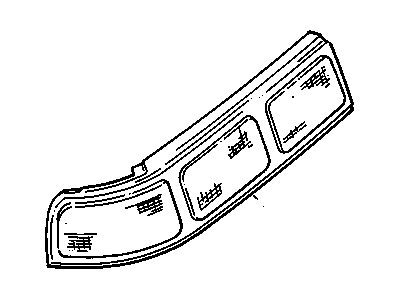 GM 16508809 Lamp Asm-Tail & S/M LH