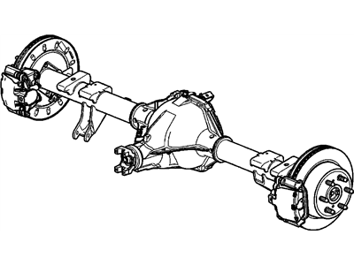 GM 25928295 Axle Asm-Rear (4.10 Ratio)