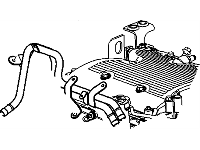 GM 12598522 Pipe Asm-Heater Inlet & Outlet