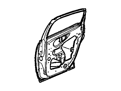 GM 89023969 Door Shell