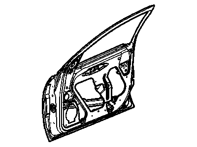GM 89023966 Door Shell
