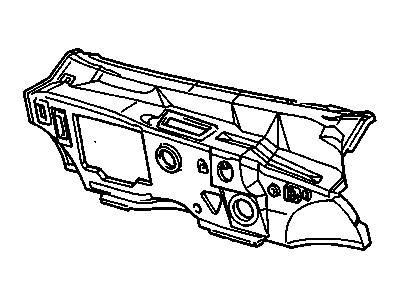 GM 20728306 Panel Asm-Dash & C/Nut