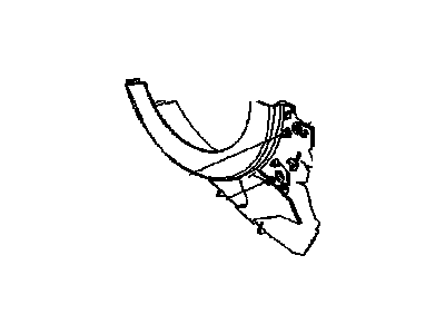 GM 24299053 BAFFLE-FRT DIFF CARR