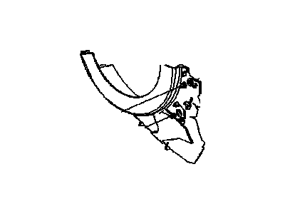 GM 24239618 Baffle-Front Differential Carrier