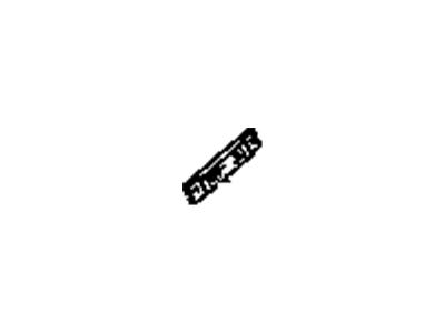 GM 915657 Lamp Asm-Front Side Marker