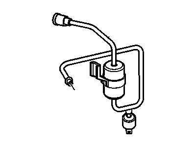 GM 90494299 Tube, A/C Condenser