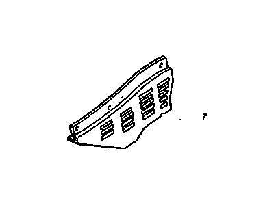 GM 14088057 Shield-Engine Splash