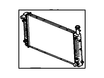 GM 22805590 Radiator