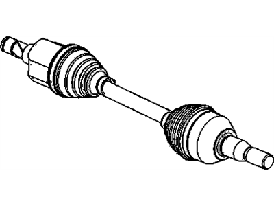 GM 15836780 Front Wheel Drive Shaft Assembly