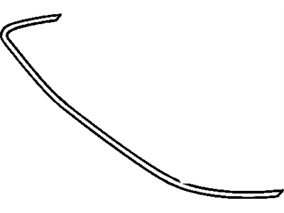 GM 22548503 Molding Asm-Front & Rear Bumper Fascia *Bright