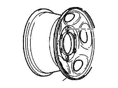 GM 9595394 Wheel