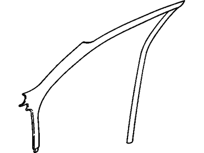 GM 22642187 Molding-Windshield Side Upper Garnish *Paint To Mat