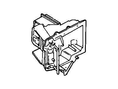 GM 52469544 Case Asm, Heater & A/C Evaporator