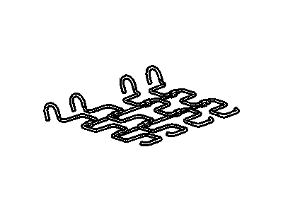 GM 20897042 Wire-Front Seat Back Cushion Pad