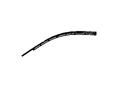 GM 10433279 Molding Asm-Front Side Door Window Upper Reveal **Chrome