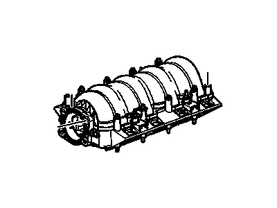 GM 89017648 Manifold Asm, Intake (Service)