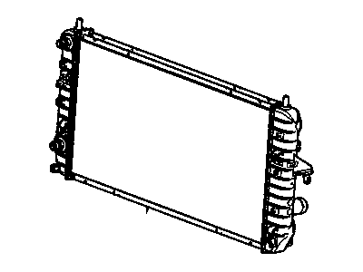 GM 25769584 Radiator
