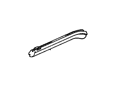 GM 12513106 Weatherstrip Asm, Front Side Door Window Upper Rear