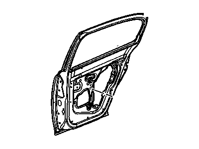 GM 25830159 Door Shell