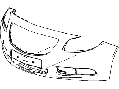 GM 22938366 Bumper Cover