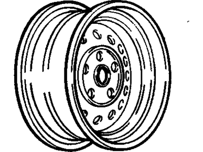 GM 9591794 Wheel Rim, 15X6